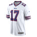 Джерси Buffalo Bills Josh Allen Nike White White Game