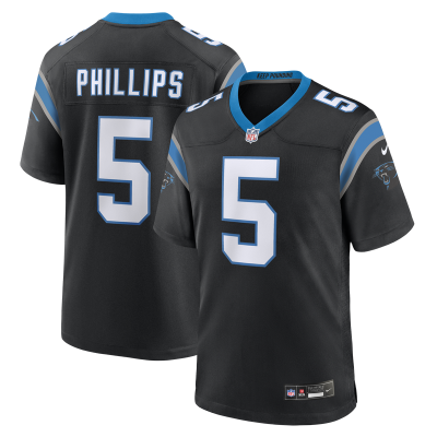 Джерси Carolina Panthers Jaelan Phillips Nike Black Game