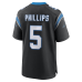Джерси Carolina Panthers Jaelan Phillips Nike Black Game