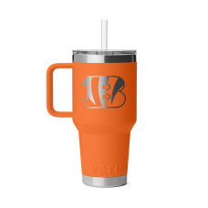 Кружка Cincinnati Bengals YETI 35oz. Rambler 2.0 Straw Кружка Cincinnati Bengals YETI 35oz. Rambler 2.0 Straw
