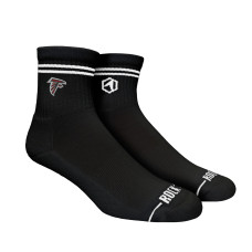 Носки Unisex Atlanta Falcons Rock Em Casual Stripe Quarter-Length Носки Unisex Atlanta Falcons Rock Em Casual Stripe Quarter-Length