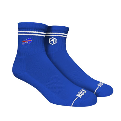 Носки Unisex Buffalo Bills Rock Em Casual Stripe Quarter-Length