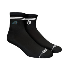 Носки Unisex Carolina Panthers Rock Em Casual Stripe Quarter-Length Носки Unisex Carolina Panthers Rock Em Casual Stripe Quarter-Length