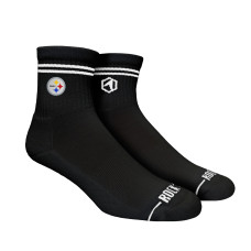 Носки Unisex Pittsburgh Steelers Rock Em Casual Stripe Quarter-Length Носки Unisex Pittsburgh Steelers Rock Em Casual Stripe Quarter-Length