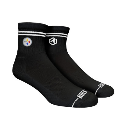 Носки Unisex Pittsburgh Steelers Rock Em Casual Stripe Quarter-Length