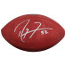 Ray Lewis Baltimore Ravens Autographed Fanatics Authentic Duke Full Color Football