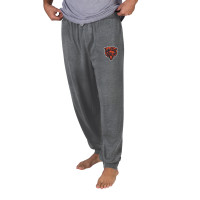 Штаны Chicago Bears Concepts Sport Charcoal Trackside Burnout Wash Cuffed-Leg