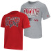 Футболка Atlanta Falcons Starter Red/Heather Gray Two-Pack Logo Set Футболка Atlanta Falcons Starter Red/Heather Gray Two-Pack Logo Set