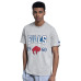 Футболка Buffalo Bills Starter Royal/Heather Gray Two-Pack Throwback Logo Set
