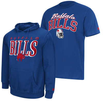 Набор футболок Buffalo Bills Starter Royal Vintage Logo Hoodie &