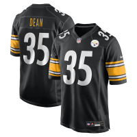 Джерси Pittsburgh Steelers Jamel Dean Nike Black Team Game