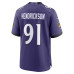 Джерси Baltimore Ravens Trey Hendrickson Nike Purple Team Game
