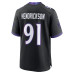 Джерси Baltimore Ravens Trey Hendrickson Nike Black Alternate Game