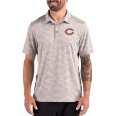 Поло Chicago Bears Cutter & Buck Gray Coastline Recycled Double-Peached Camo Поло Chicago Bears Cutter & Buck Gray Coastline Recycled Double-Peached Camo