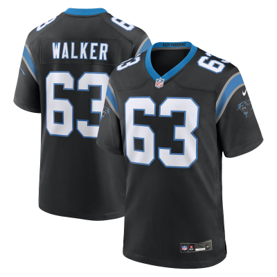 Джерси Carolina Panthers Rasheed Walker Nike Black Team Game