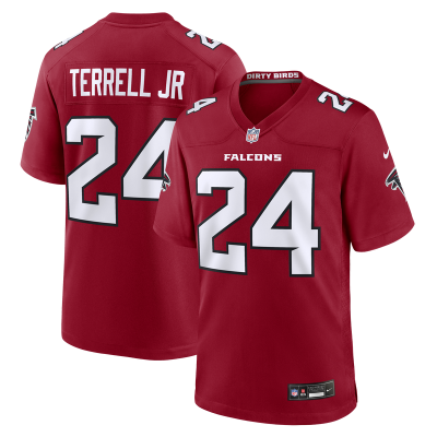 Джерси Atlanta Falcons A.J. Terrell Nike Red Game
