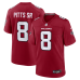 Джерси Atlanta Falcons Kyle Pitts Sr. Nike Red Game Джерси Atlanta Falcons Kyle Pitts Sr. Nike Red Game