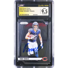 Карточка Rome Odunze Chicago Bears Autographed 2024 Panini Prizm #385 CGC Authenticated 9.5/10 Карточка Rome Odunze Chicago Bears Autographed 2024 Panini Prizm #385 CGC Authenticated 9.5/10