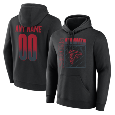 Именная толстовка Atlanta Falcons Black Home Field Pop Name & Number
