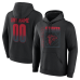 Именная толстовка Atlanta Falcons Black Home Field Pop Name & Number Именная толстовка Atlanta Falcons Black Home Field Pop Name & Number