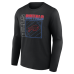 Именная футболка с длинным рукавом Buffalo Bills Black Home Field Pop Name & Number