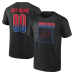 Именная футболка Buffalo Bills Black Home Field Pop Name & Number