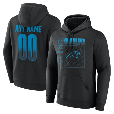 Именная толстовка Carolina Panthers Black Home Field Pop Name & Number