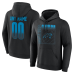 Именная толстовка Carolina Panthers Black Home Field Pop Name & Number Именная толстовка Carolina Panthers Black Home Field Pop Name & Number