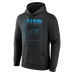 Именная толстовка Carolina Panthers Black Home Field Pop Name & Number