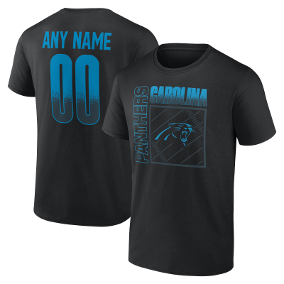 Именная футболка Carolina Panthers Black Home Field Pop Name & Number