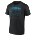 Именная футболка Carolina Panthers Black Home Field Pop Name & Number