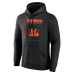 Именная толстовка Cincinnati Bengals Black Home Field Pop Name & Number