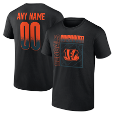 Именная футболка Cincinnati Bengals Black Home Field Pop Name & Number