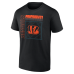 Именная футболка Cincinnati Bengals Black Home Field Pop Name & Number