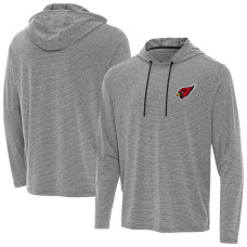 Толстовка Arizona Cardinals Antigua Heather Black Changeover Толстовка Arizona Cardinals Antigua Heather Black Changeover