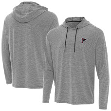 Толстовка Atlanta Falcons Antigua Heather Black Changeover Толстовка Atlanta Falcons Antigua Heather Black Changeover
