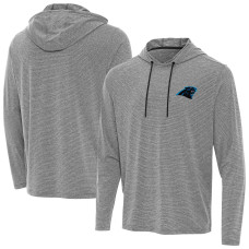 Толстовка Carolina Panthers Antigua Heather Black Changeover Толстовка Carolina Panthers Antigua Heather Black Changeover