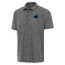 Поло Carolina Panthers Antigua Heather Black Replica