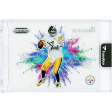 Карточка Ben Roethlisberger Pittsburgh Steelers 2025 Panini Prizm Black Color Blast #40 Карточка Ben Roethlisberger Pittsburgh Steelers 2025 Panini Prizm Black Color Blast #40