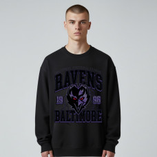 Свитшот Unisex Baltimore Ravens The Wild Collective Black Front Facing Fleece Свитшот Unisex Baltimore Ravens The Wild Collective Black Front Facing Fleece