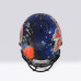 Brian Urlacher Chicago Bears Autographed Fanatics Authentic Riddell Speed Authentic Helmet with 'HOF 18 Inscription - Art by Lady JDay - Limited Edition #1/1 - BB14002080