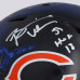 Brian Urlacher Chicago Bears Autographed Fanatics Authentic Riddell Speed Authentic Helmet with 'HOF 18 Inscription - Art by Lady JDay - Limited Edition #1/1 - BB14002080