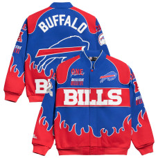 Рубашка Buffalo Bills Chalk Line Royal Premium Racing Jacket