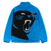 Куртка Carolina Panthers Chalk Line Blue Big Logo Full-Zip Sherpa