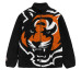 Куртка Cincinnati Bengals Chalk Line Black Big Logo Full-Zip Sherpa