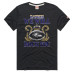 Футболка Unisex Baltimore Ravens Homage Charcoal 2026 NFL Schedule Queen Tri-Blend