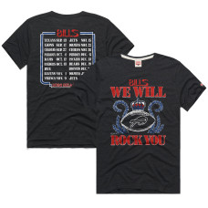Футболка Unisex Buffalo Bills Homage Charcoal 2026 NFL Schedule Queen Tri-Blend Футболка Unisex Buffalo Bills Homage Charcoal 2026 NFL Schedule Queen Tri-Blend