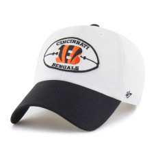 Бейсболка Cincinnati Bengals 47 Cream/Black Pique Patch Clean Up Бейсболка Cincinnati Bengals 47 Cream/Black Pique Patch Clean Up