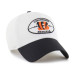 Бейсболка Cincinnati Bengals 47 Cream/Black Pique Patch Clean Up
