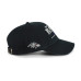 Бейсболка Baltimore Ravens 47 Black Throwback Graphic Clean Up
